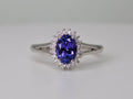 9ct white gold ring