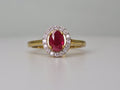 9ct yellow gold ring