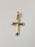 9ct yellow gold cross