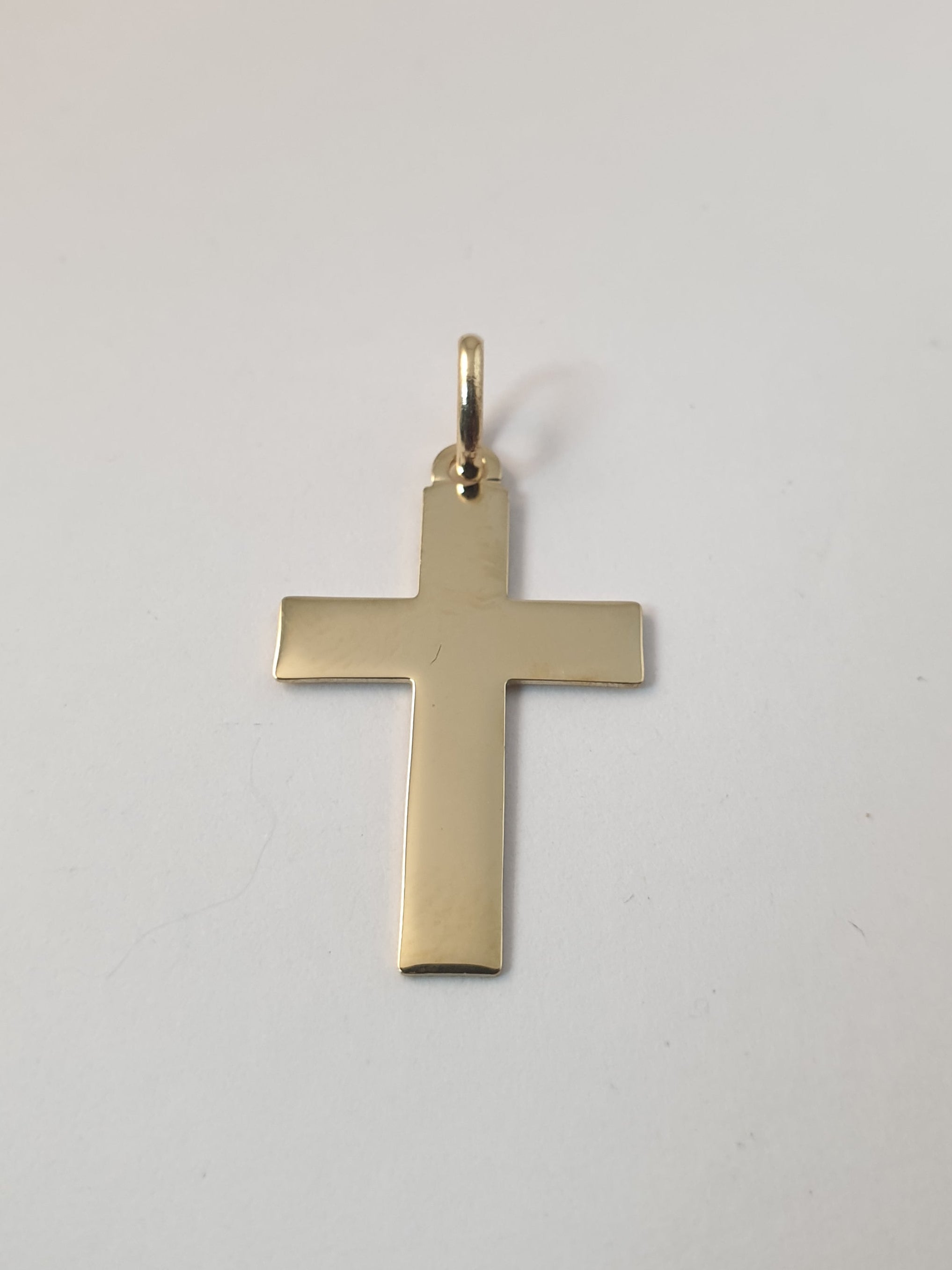 9ct yellow cross