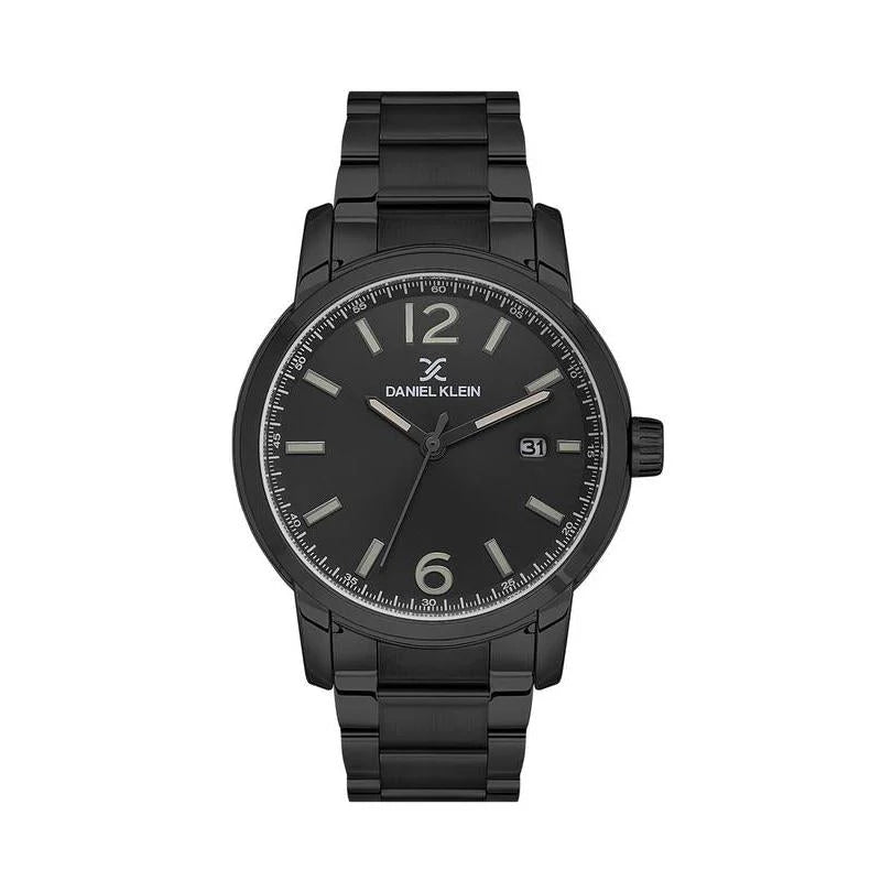 Daniel Klein IP Black Dial 3 Hands Watch