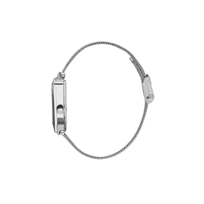 Daniel Klein Women’s Silver Mesh Strap Watch