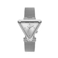 Daniel Klein Women’s Silver Mesh Strap Watch