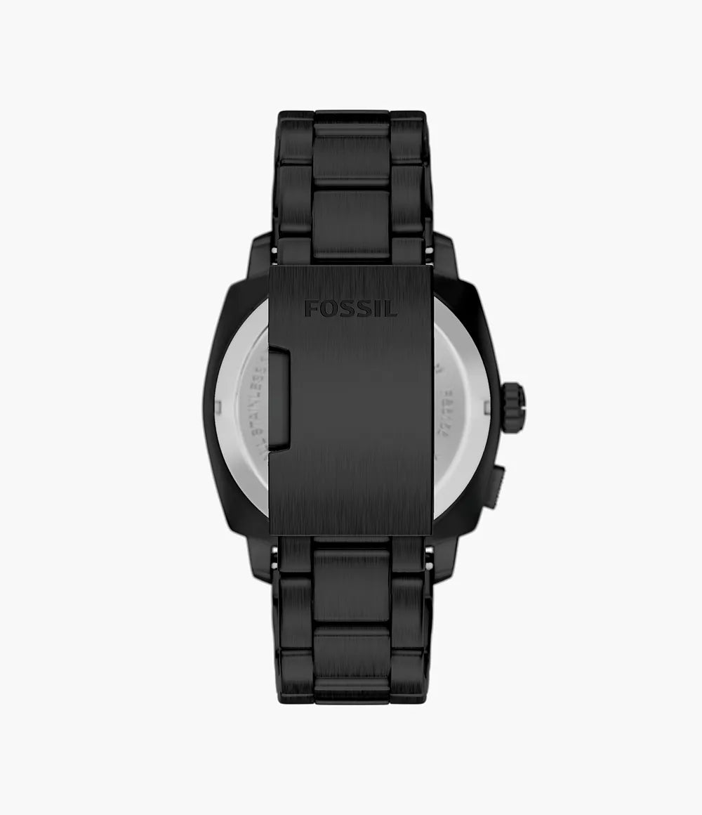 Machine Big Tic 41MM Black Stainless Steel Watch