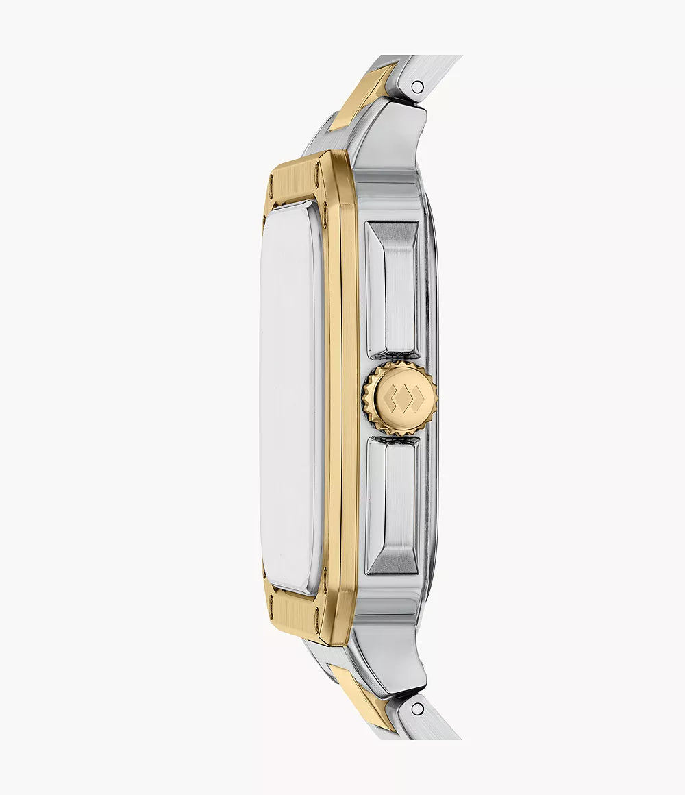 Crosby Three-Hand Date Two-Tone Stainless Steel Watch
