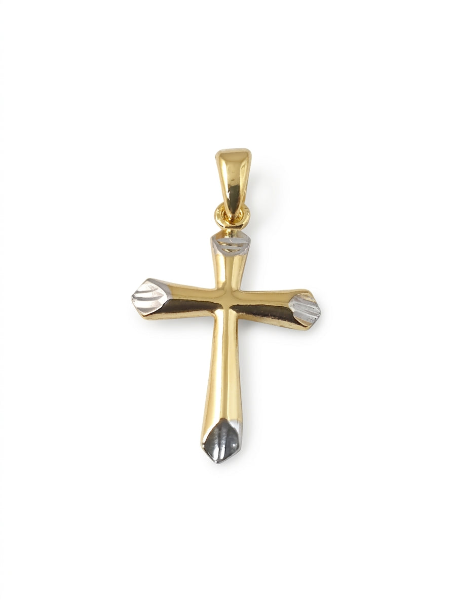 9ct yellow gold cross