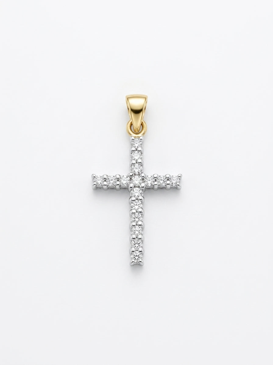 9ct gold cross