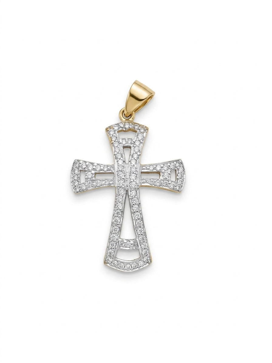 9ct gold cross