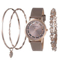 Hallmark Ladies Leather Watch With 3x Bracelets