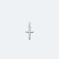 Silver cross pendant