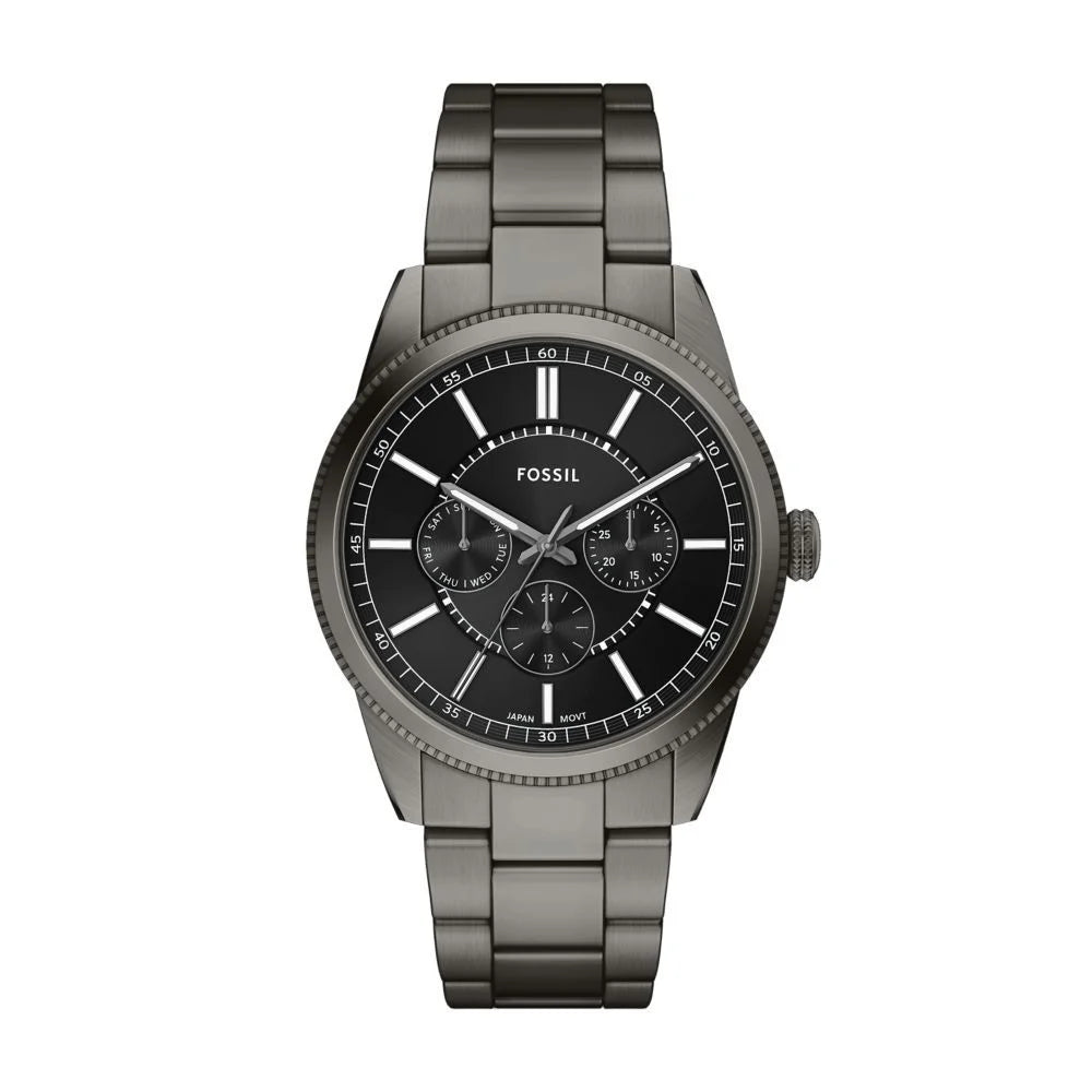 Pearson Multifunction Gunmetal Stainless Steel Watch