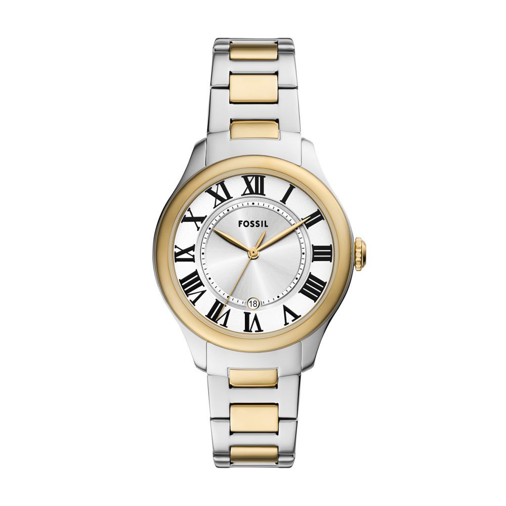 Ladies Two Tone Gilmore Fossil Watch