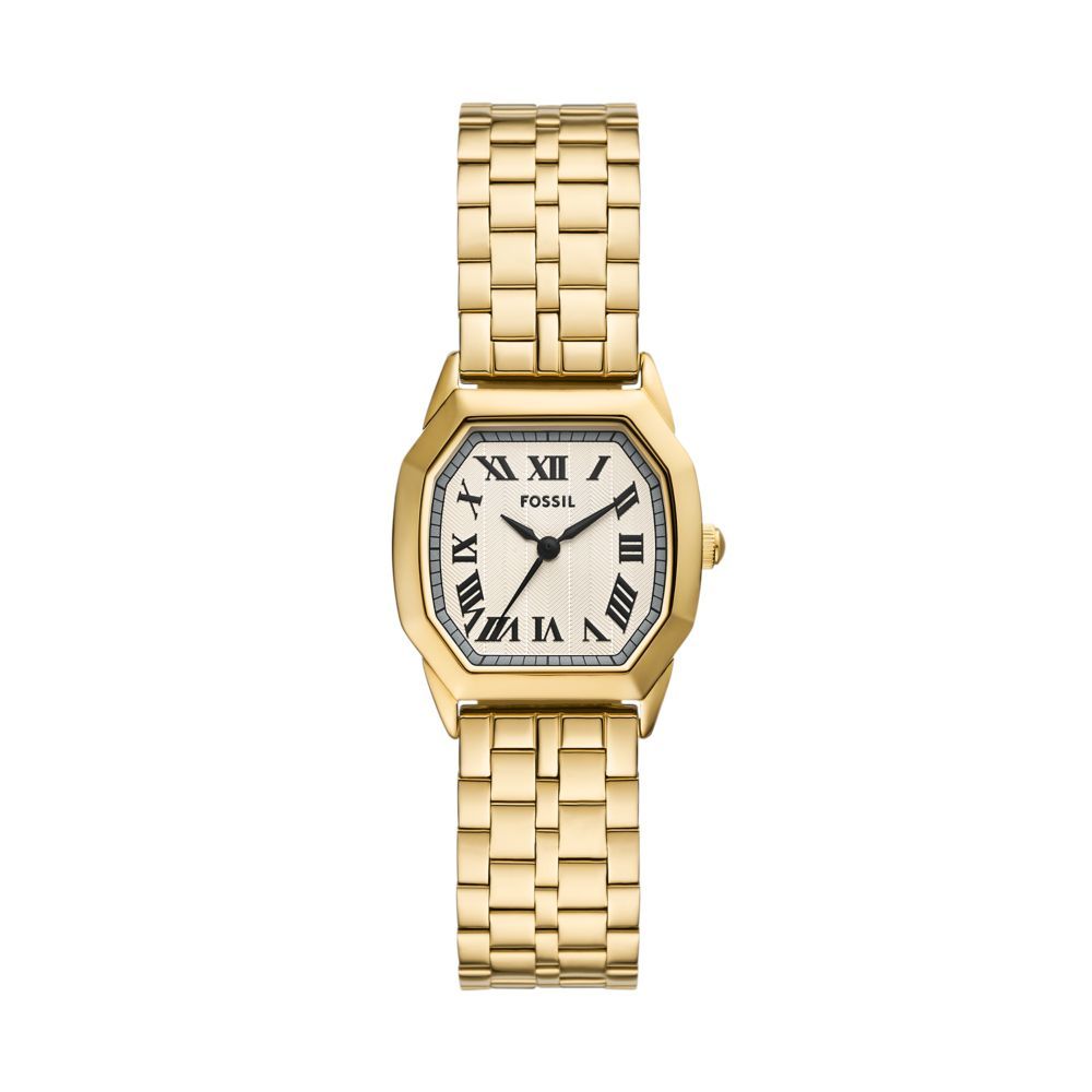 Ladies Two tone Harlow Fossil watch