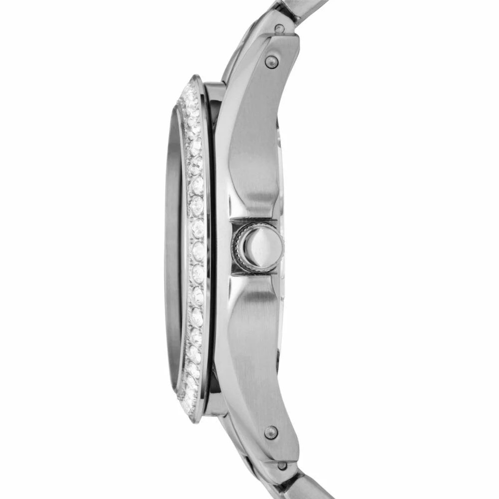 Ladies Stainless Steel Riley Fossil Watch