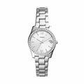 Fossil Women's Scarlette Mini Silver Round Stainless Steel Watch
