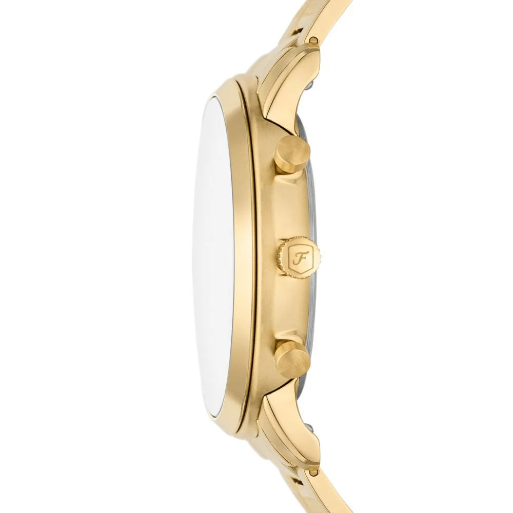 Neutra Stainless Steel Gold Tone Gents Watch